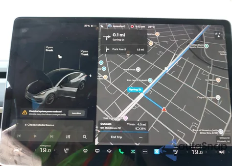 2018 Tesla Model 3 Long Range/Mid Range from USA, damaged, VIN 5YJ3E1EA4JF154896